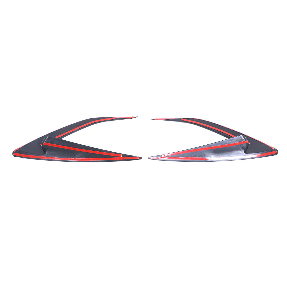 Gloss Black Front Side Vent Fin C Canards Splitter For Mazda MX-5 Miata 2016-23 22