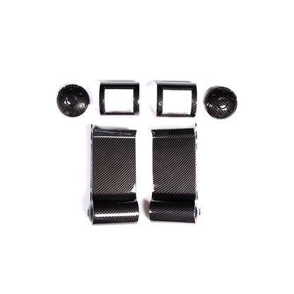 ABS Carbon Fiber Full Interior Center Decoration Trim Kit For FJ Cruiser 2007-21 - Styles 6-10 22