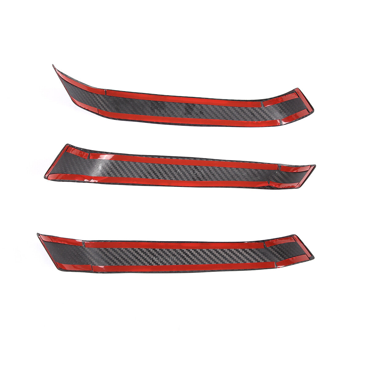 For Maserati Ghibli /Quattroporte 14-24 Real Carbon Fiber Door Handle Panel Trim 8