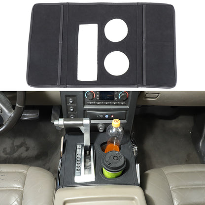 Suede Cloth Center Console Gear Shift Trim Cover For Hummer H2 2003-2009 US 3