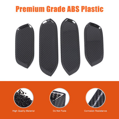 ABS Carbon Fiber Door Panel Armrest Handle Bowl Trim For Honda Pilot 03-08 US 15
