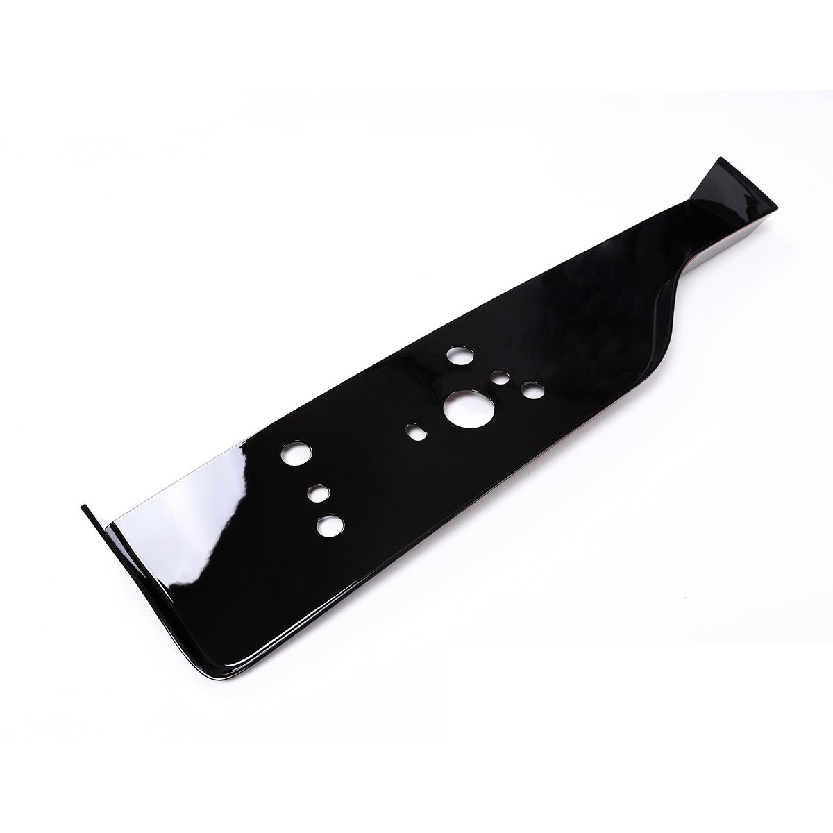 Glossy Piano Black Rear License Plate Base Trim For LR5 Discovery 5 L462 17+ US 12