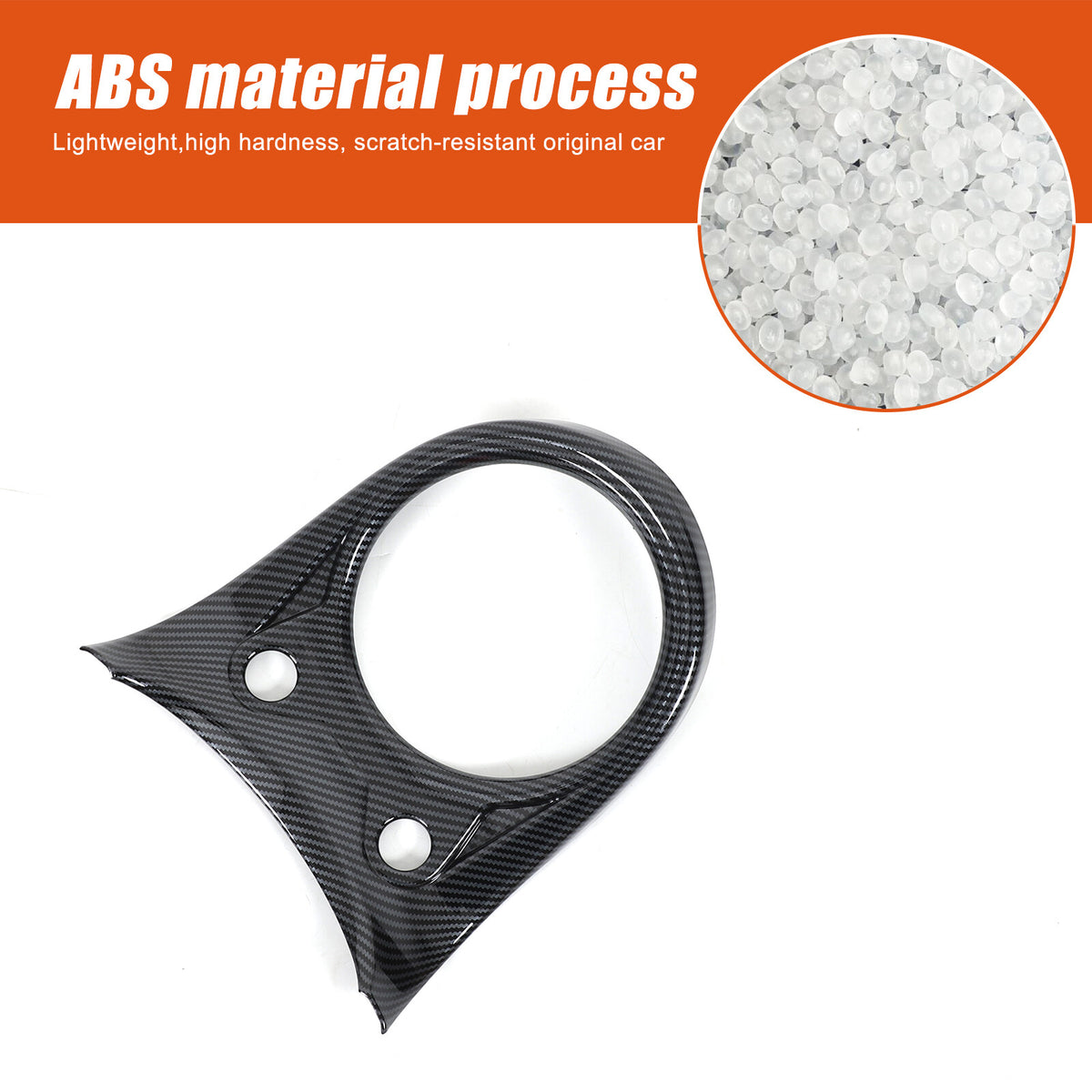ABS Carbon Center Gear Shift Panel trim Cover For Nissan 370Z Z34 MT 09-20 US 22