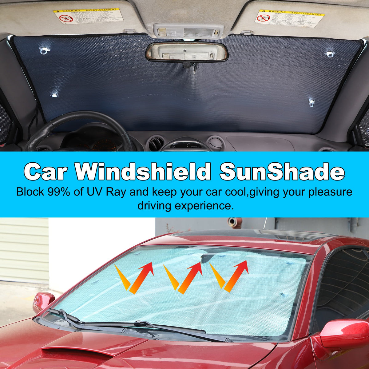 Full Window Sun Shade Sun Cover Visor For Toyota Celica T230 1999-2005 12