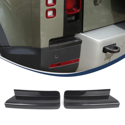 Real Carbon Fiber Rear Bumper Side Taillight Lower Trim For LR Defender L663 20+ 14