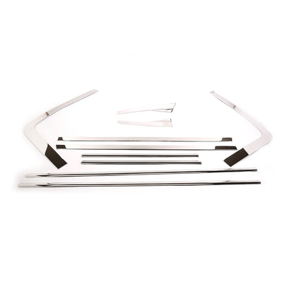 For Toyota FJ Cruiser 07-21 Silver Steel Lower Window Strip Sill Molding Trim US 2