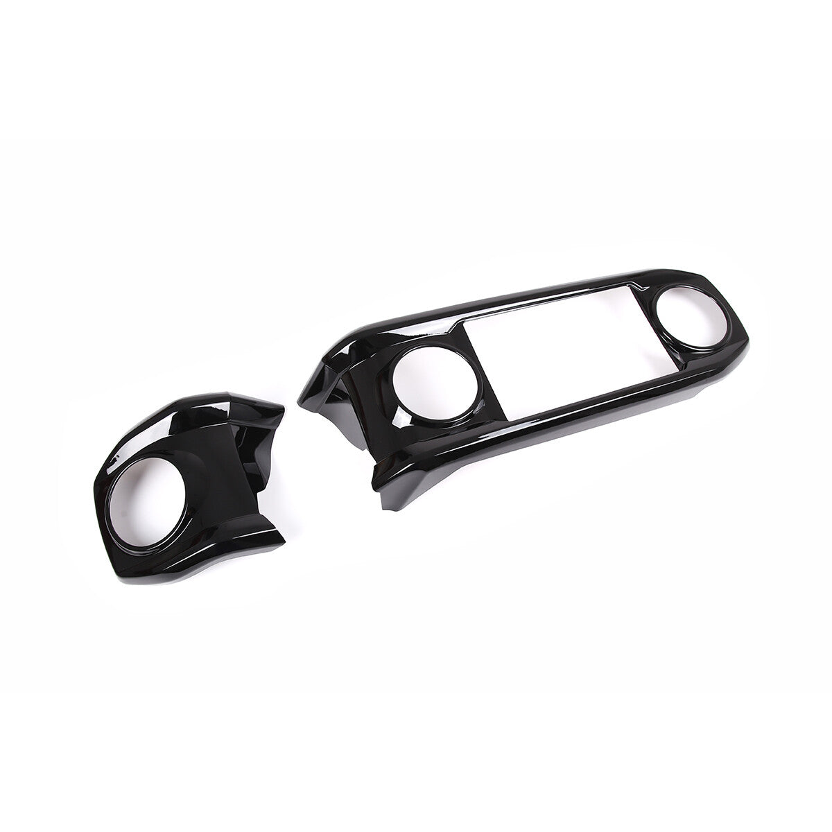 ABS All Black Dashboard Air Vent Outlet Trim Cover For Toyota Tacoma 2016-23 10