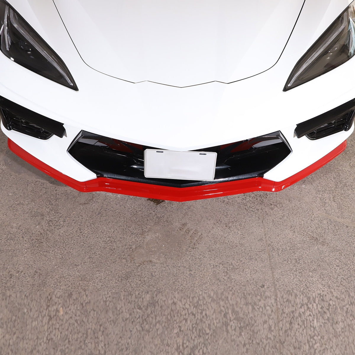 Red Full Interior Set Dash Panel Decor Cover Trim Kit For Corvette C8 2020-25 - Variants 16-20 68