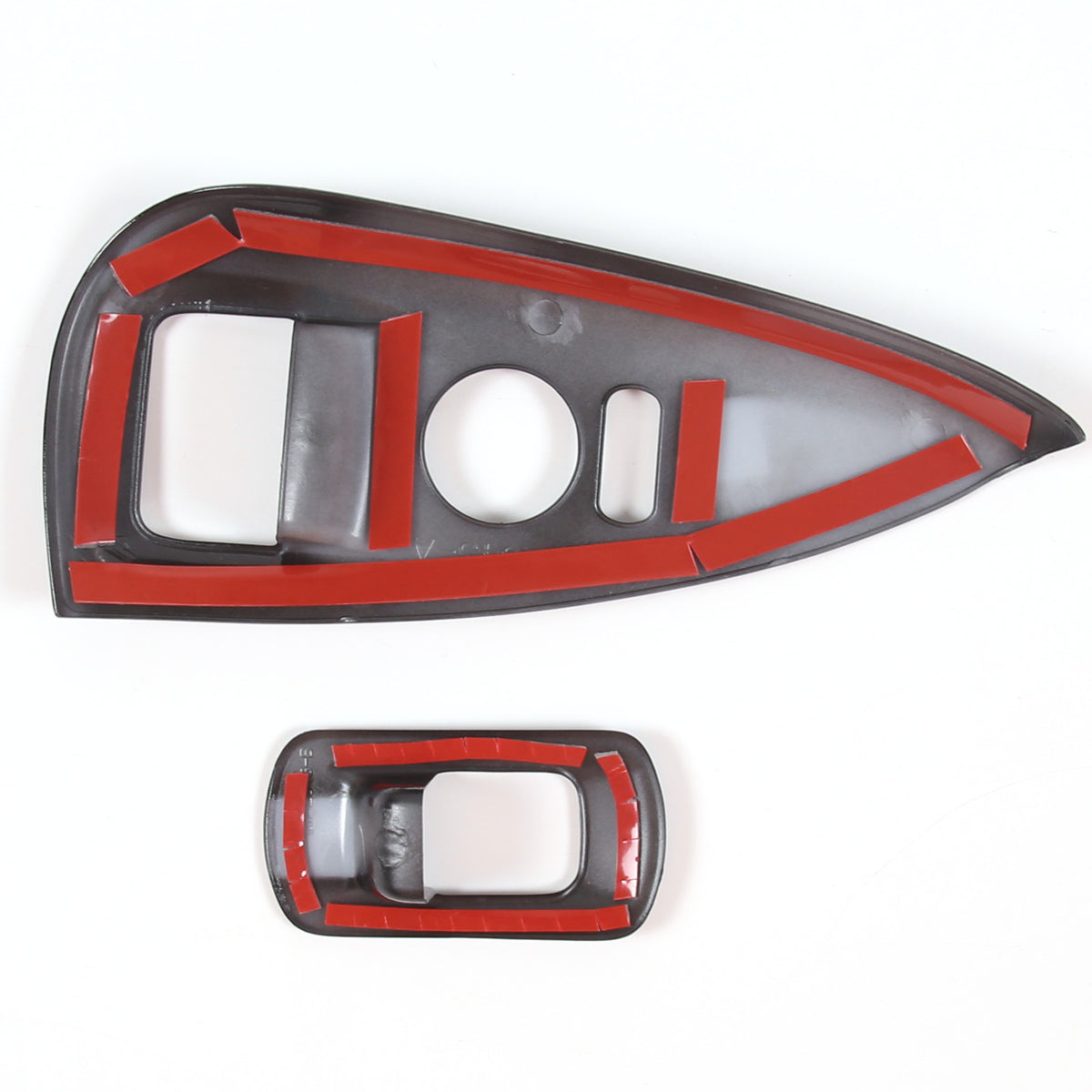 Glossy Black ABS Window Lift Button Trim Frame Cover Set For Corvette C6 2005-13 13