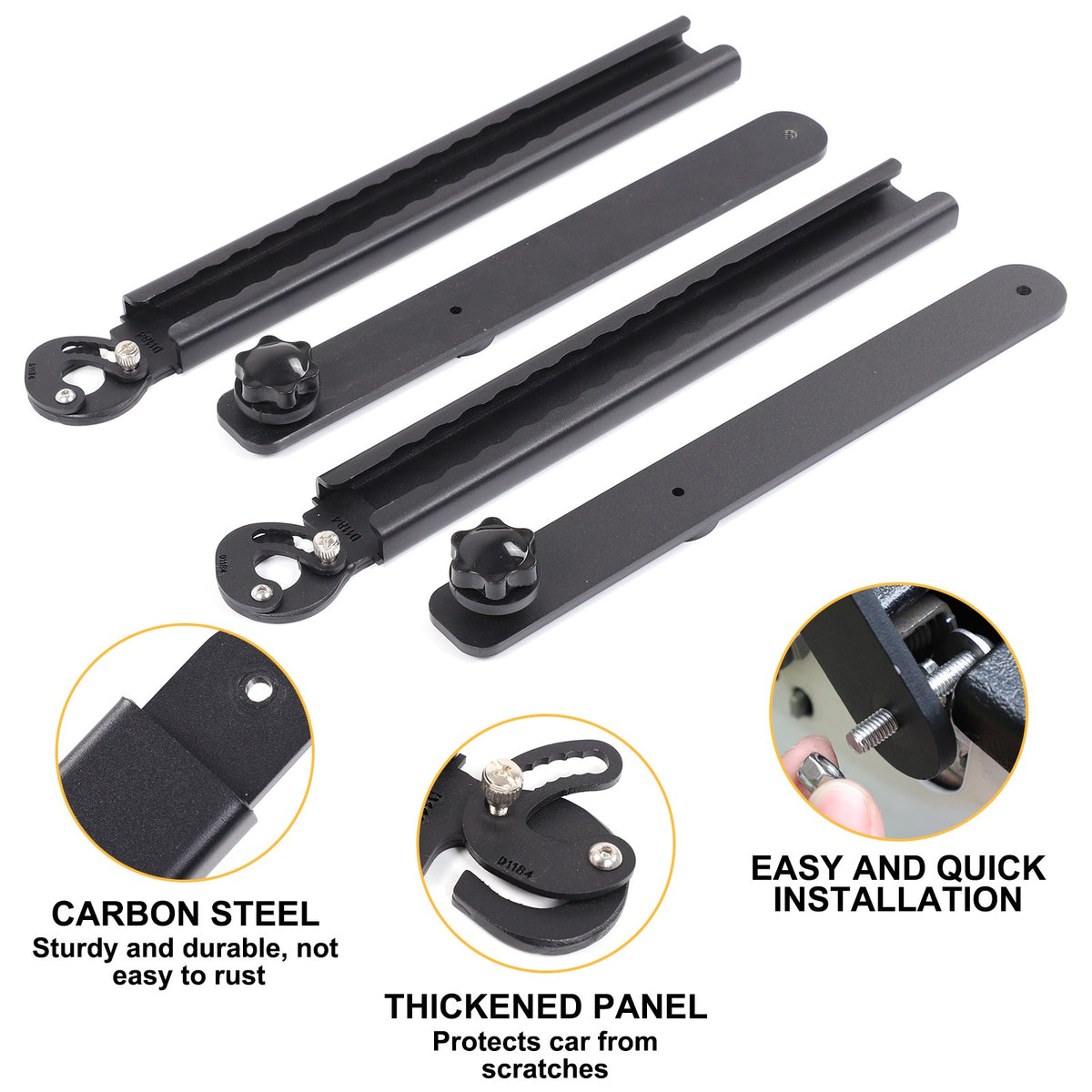 Carbon Steel Tailgate Stop limiter Bracket For Toyota Tundra 2022+ 19