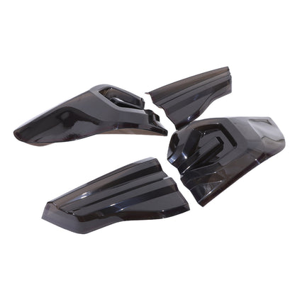 Smoked Black Rear Tail Light Guard Decor Cover Trim Bezels For BMW X3 G01 22+ US 4