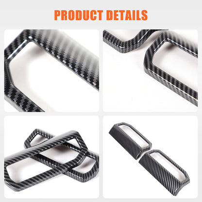 ABS Carbon Fiber Interior Full Set Panel Cover Trim Kit for Toyota Tacoma 24-26 - Styles 1-5 101