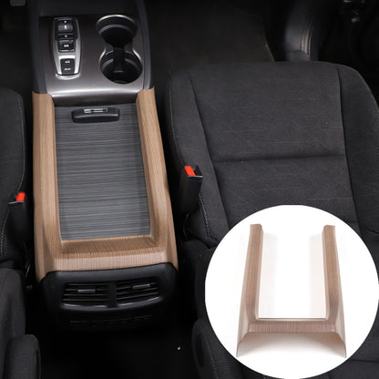ABS Wood Grain Center Console Armrest Box Side Panel Trim for Honda Pilot 15-22 2