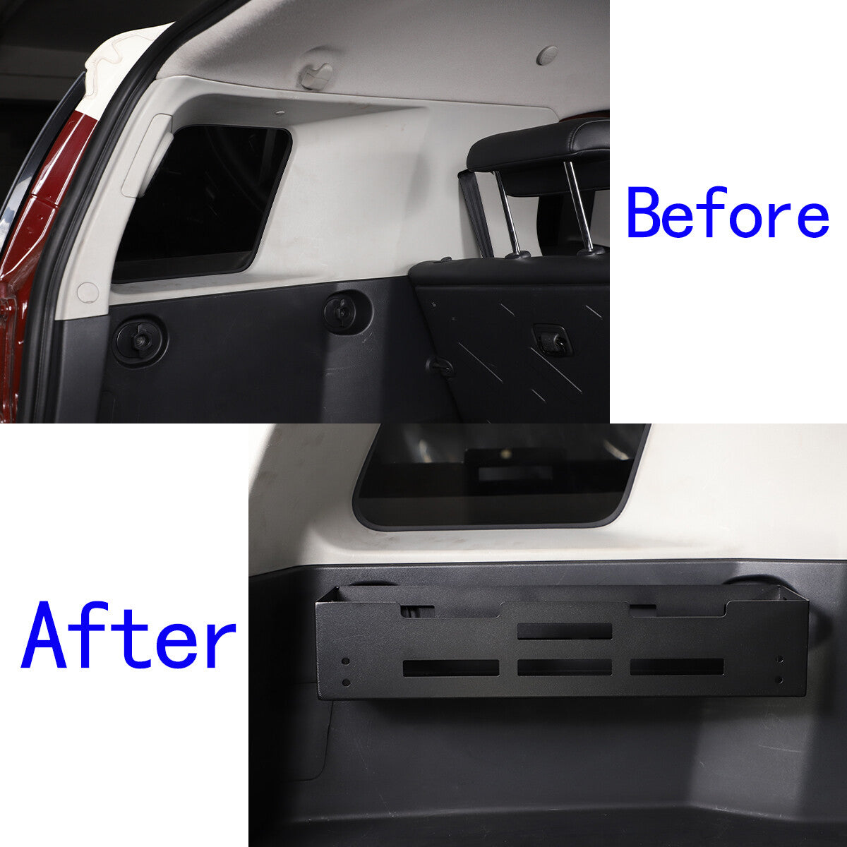 Rear Trunk Side Storage Box Organizer Tray for FJ cruiser 2007-21 5