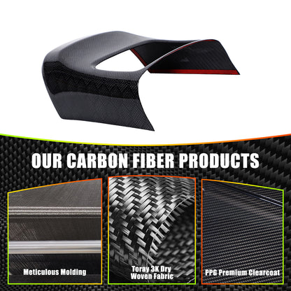 Honeycomb Carbon Fiber Rear Storage Box Panel Trim For Toyota Supra A90 2019-24 8