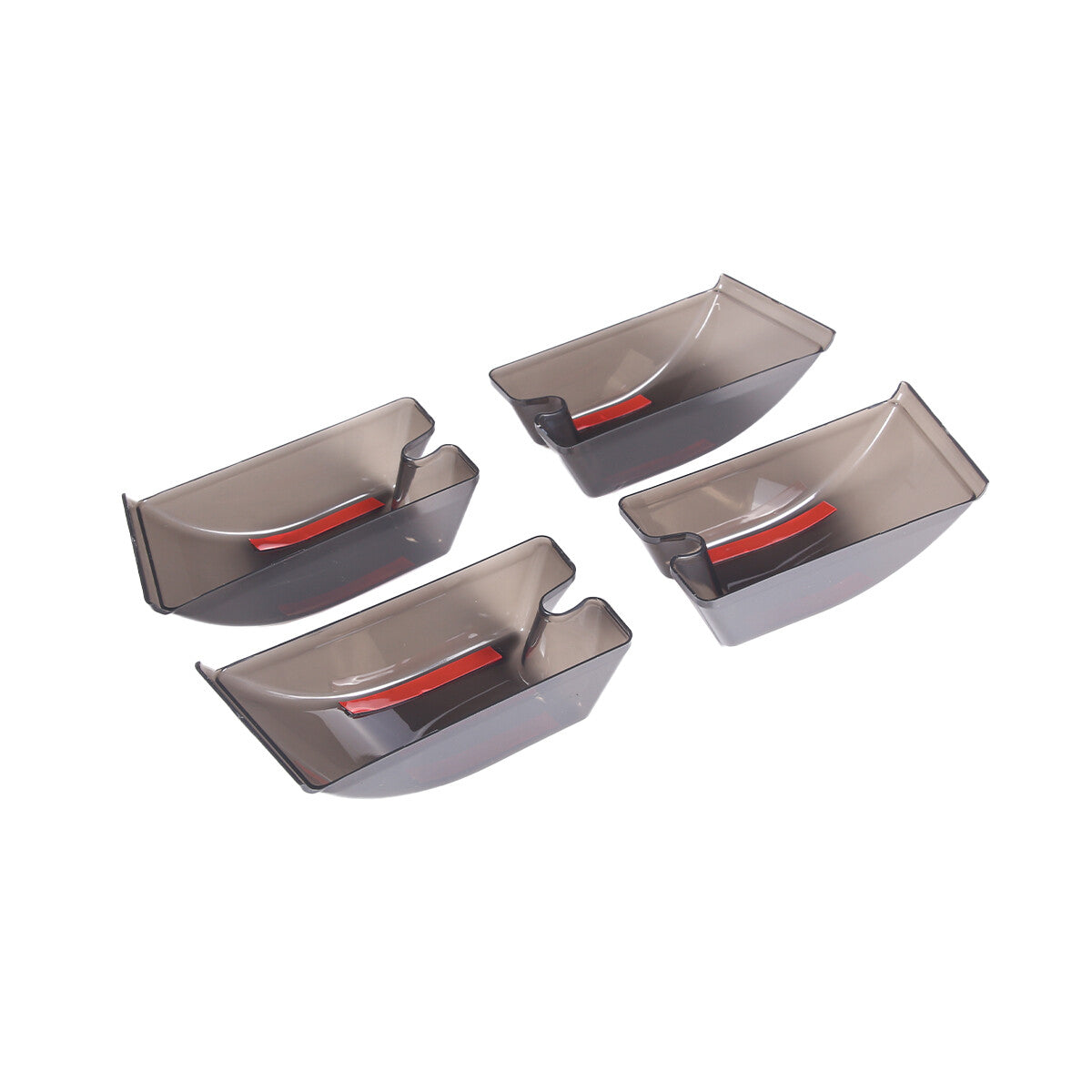 Smoked Blackout Tail Light Roof Light Marker Trim Set For Hummer H2 2003-09 8