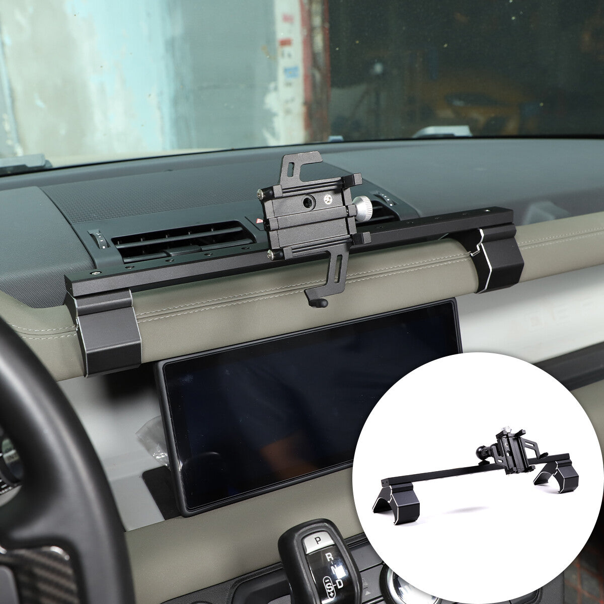 Cradle Holder Car Dashboard Mount Stand For Land Rover Defender 90 110 2020-23 1