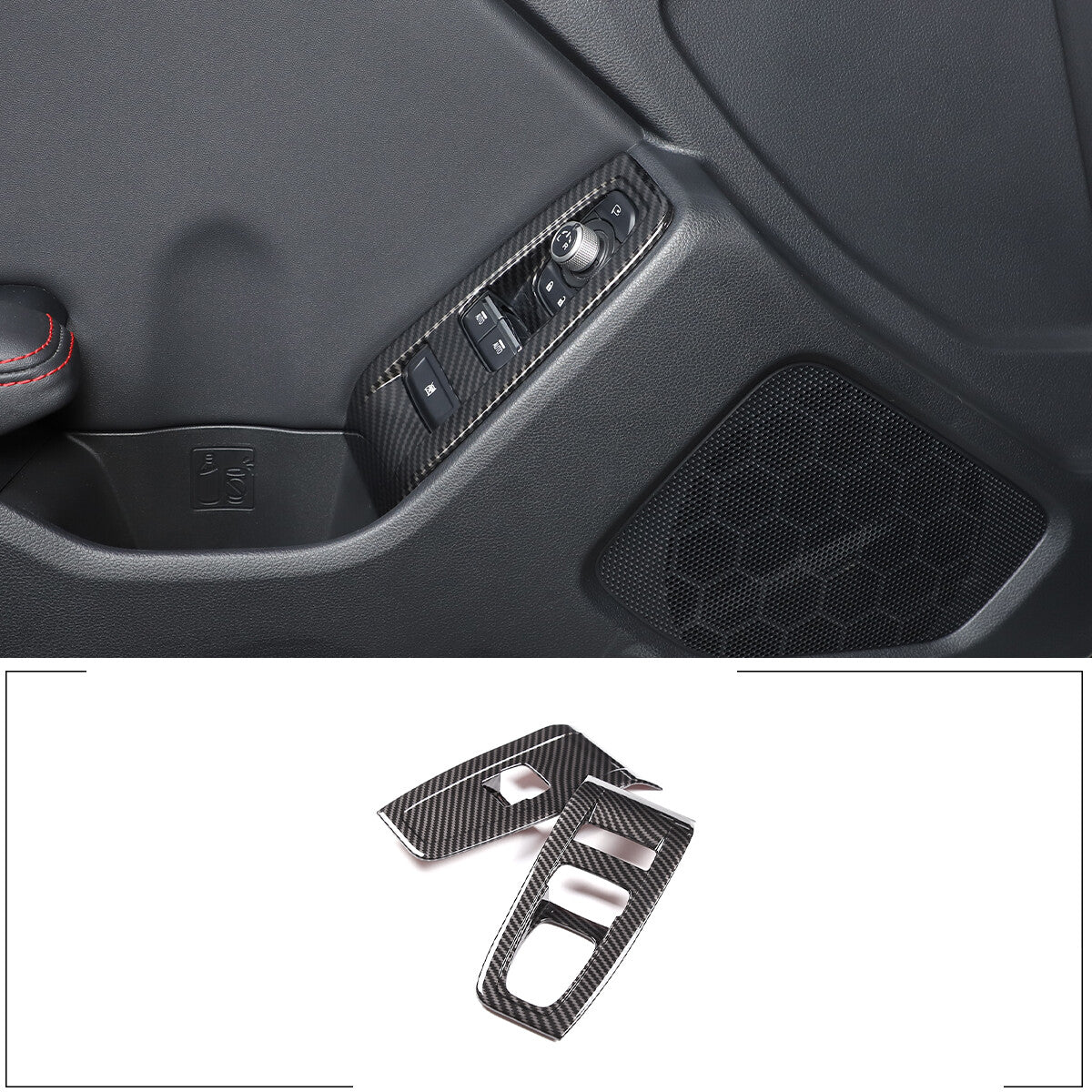 ABS Carbon Fiber Interior Center Console Trim Set For GR86/BRZ 2022-2024 US - Variants 11-15 33