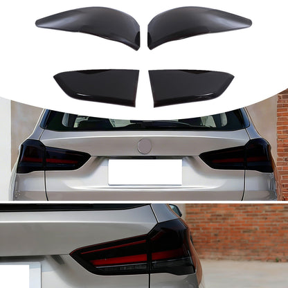 Smoked Black Rear Tail Light Guard Cover Trim Bezel For BMW X1 F48 20-22 US 8