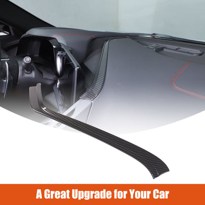 ABS Carbon Fiber Navigation Screen Rear Trim Cover For Corvette C8 2020-2025 US 19