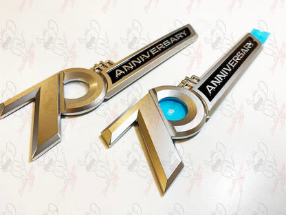 TOYOTA Genuine Land Cruiser LX 300 Emblem 70th Anniversary Budge FJA300W VJA300W 5