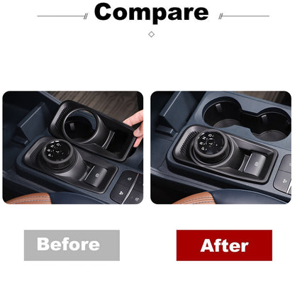 Matte Black Full Interior Set Panel Decor Cover Trim Kit For Ford Maverick 22-24 148
