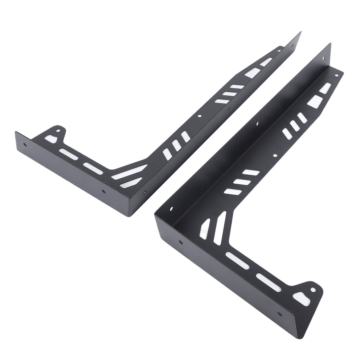 Black Seat Box Corner Carpet Mat Protector For Land Rover Defender L316 2004-18 8