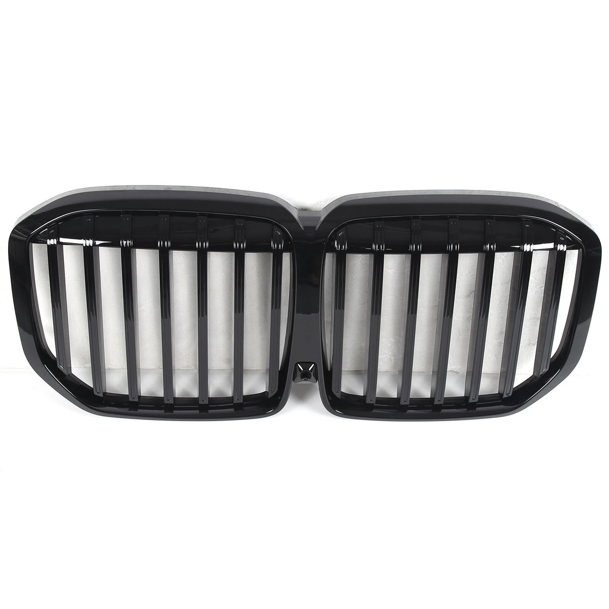 Glossy Black Car Front Bumper Line Kidney Grille Grill For BMW X7 G07 2023-2024 16
