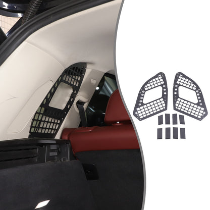 Aluminum Trunk Side Window Storage Hanger Bag Molle Panel For BMW X5 G05 2019-25 19