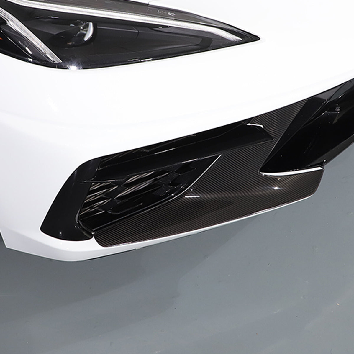 Real Carbon Fiber Full Exterior Set Decor Cover Trim Kit For Corvette C8 2020-26 150