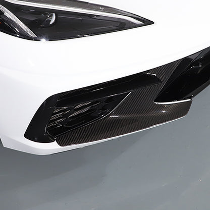 Real Carbon Fiber Full Exterior Set Decor Cover Trim Kit For Corvette C8 2020-26 150
