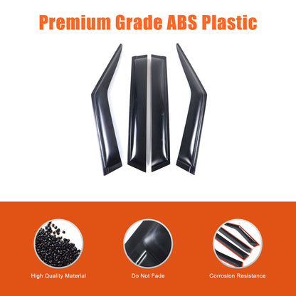 For Range Rover Vogue L460 2023+ Window Wind Visor Rain Guard Vent Deflector 9