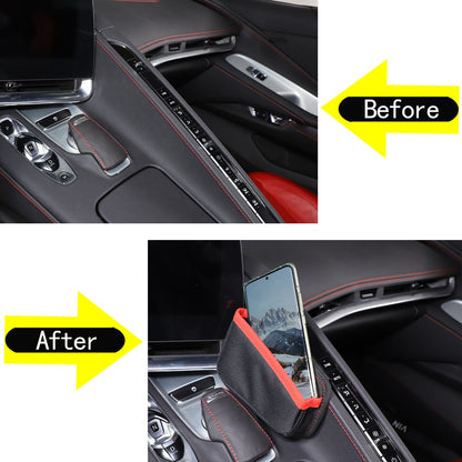 Center Console Seat Frunk Rear Trunk Storage Bag Tray For Corvette C8 20-26 15