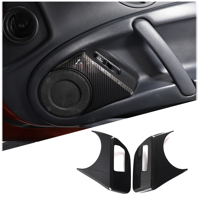 6pcs Carbon fiber ABS Interior Center Trim Cover For Mitsubishi ECLIPSE 2006-11 18