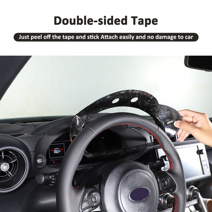 Forged Carbon Car Dashboard Box Cover Bezel Trim For Toyota 86 Subaru BRZ 22-23 6