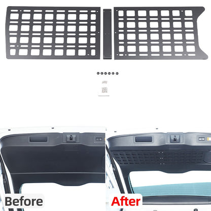 Tailgate Expansion Net Plate Table Molle Panel For Toyota Land Cruiser Prado 24+ 24