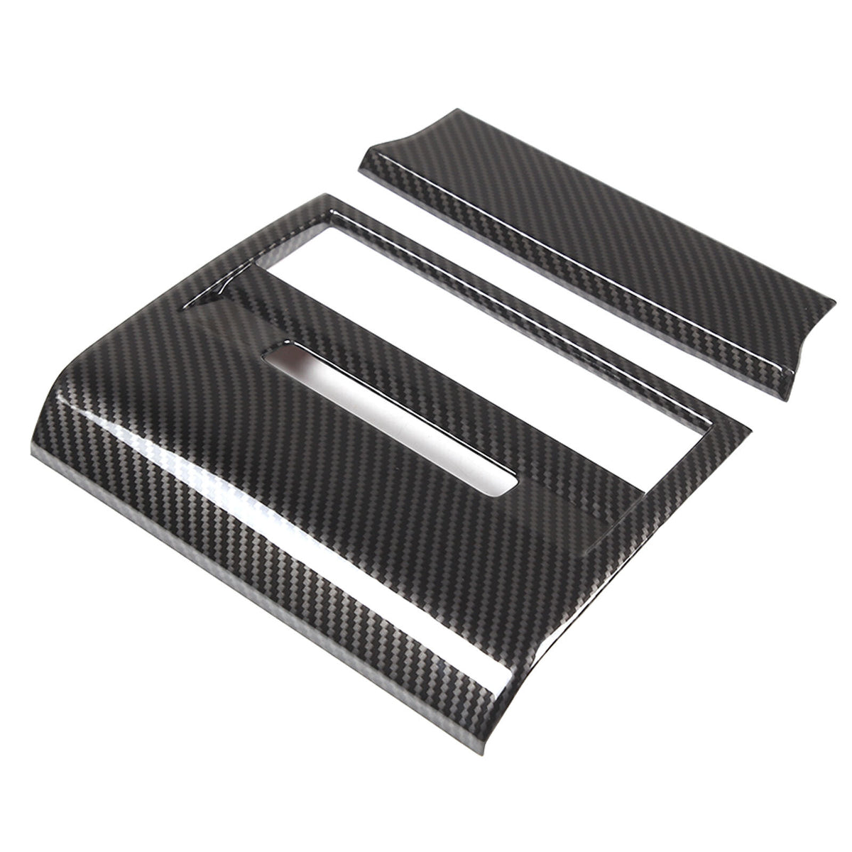 ABS Carbon Interior Rear Air Vent Cover Trim Set For Range Rover Sport 23-24 21