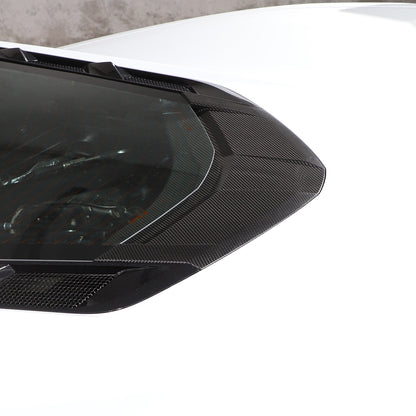 Real Carbon Fiber Full Exterior Set Decor Cover Trim Kit For Corvette C8 2020-26 34