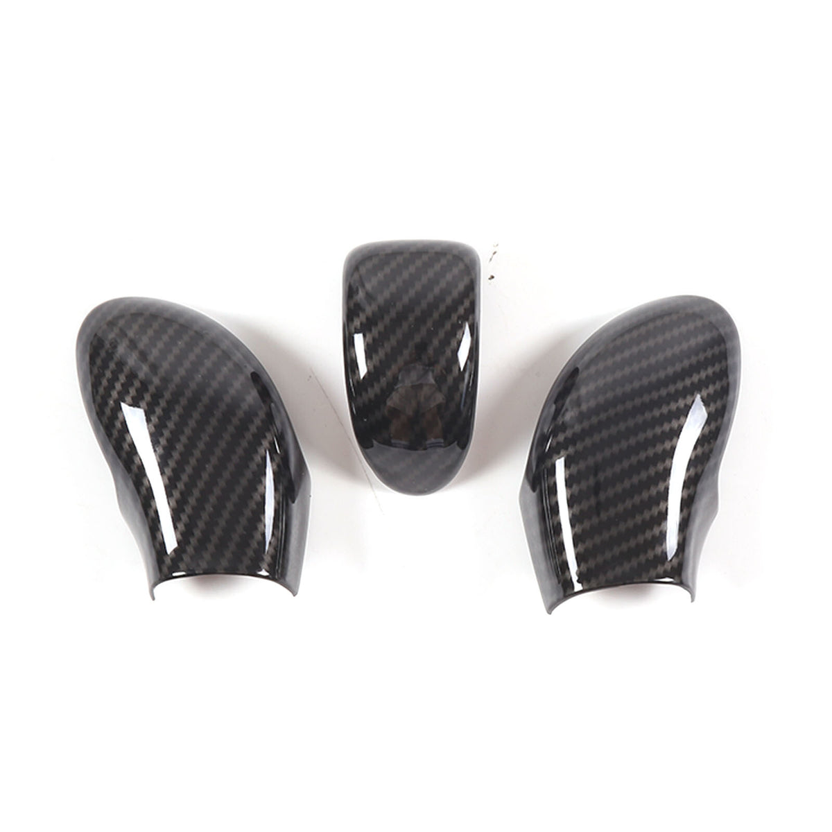 ABS Carbon Fiber Center Console Interior Trim Cover Full Set Kit For Corvette C6 - Styles 6-10 62