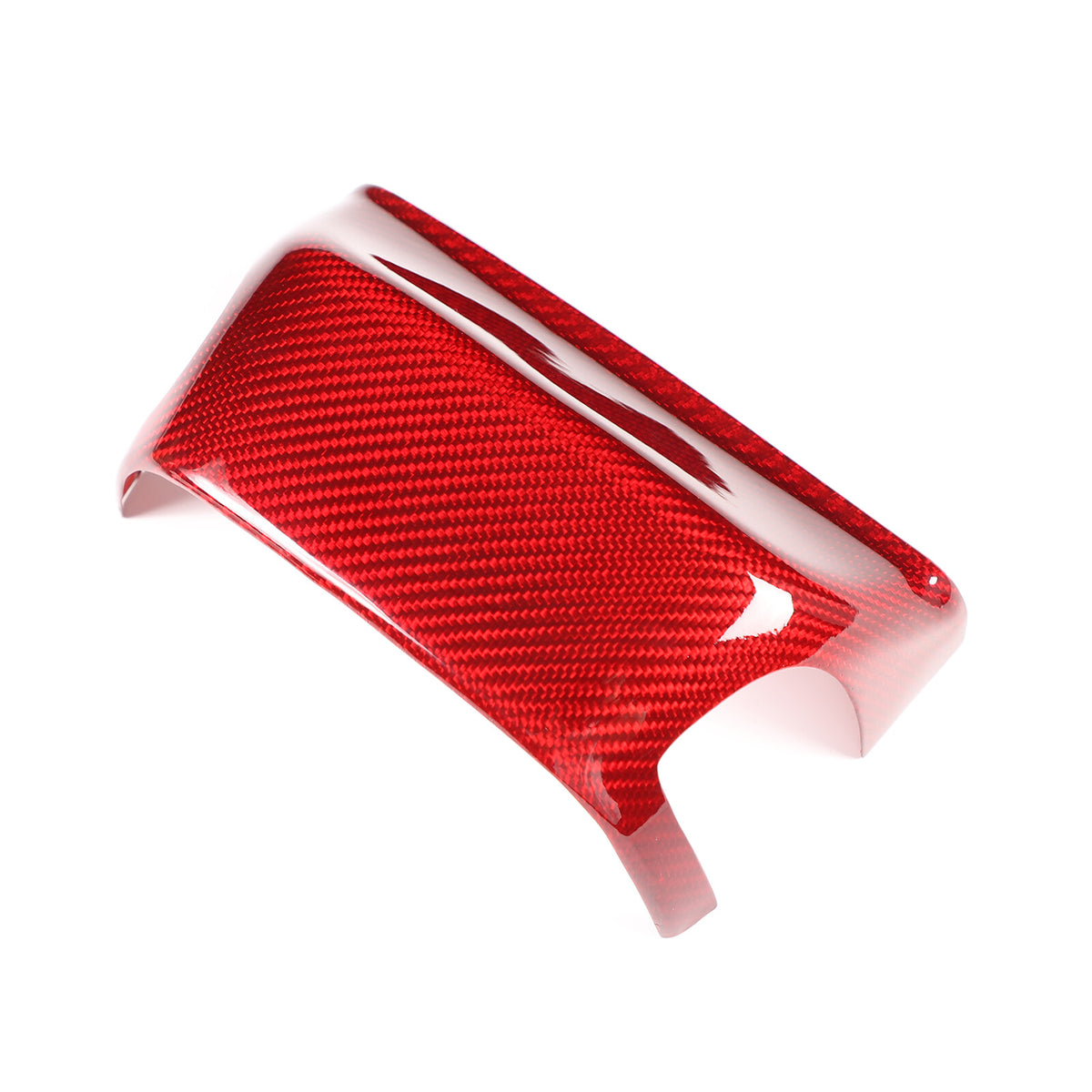 Red Real Carbon Fiber Full Interior Set Decor Trim Kit for Corvette C8 20-25 138