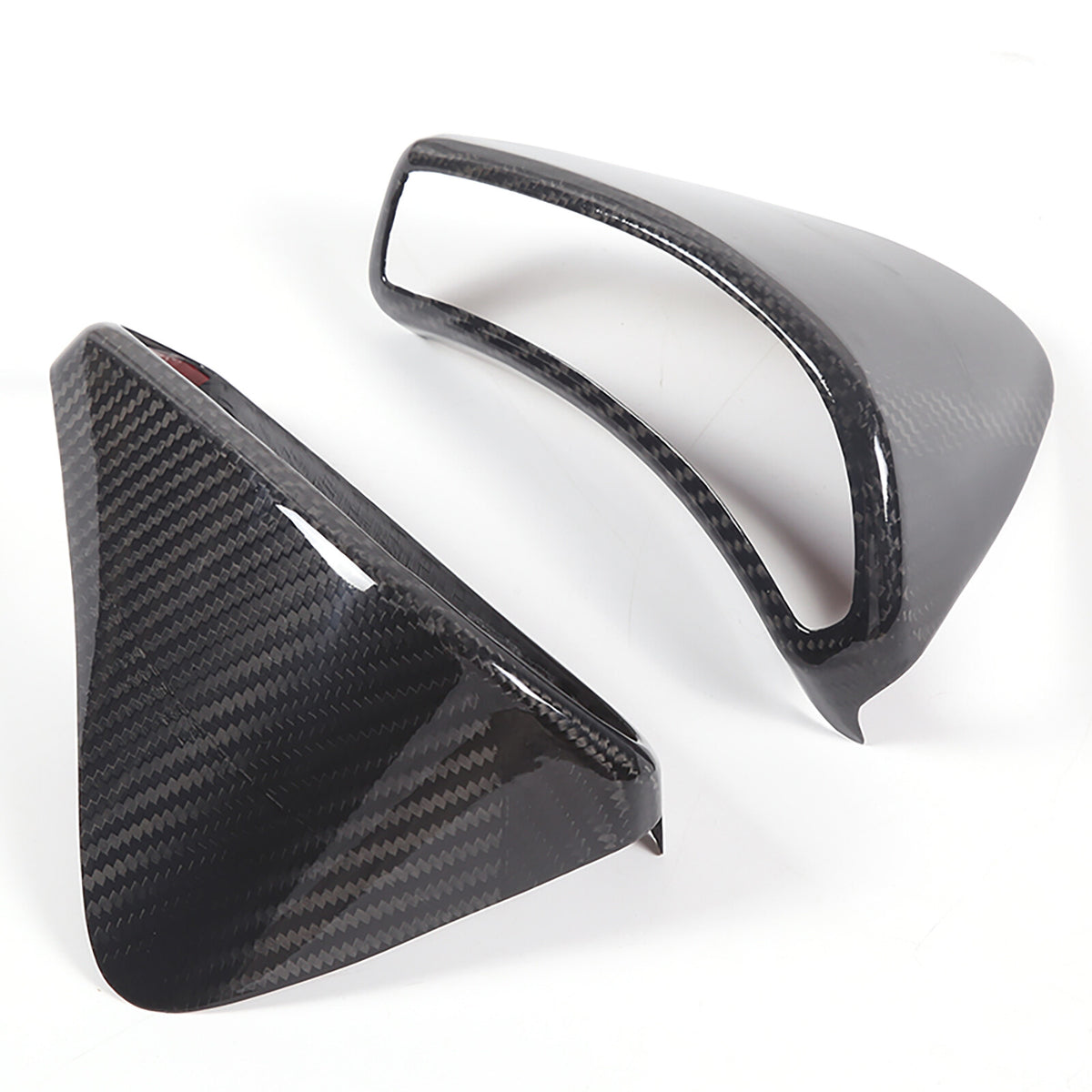 Real Carbon Fiber Dashboard Speedometer Side Cover Trim For Corvette C6 2005-13 12
