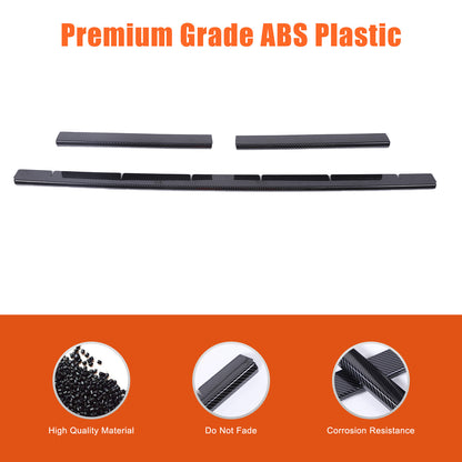 Carbon Fiber ABS Front Grille Grill Cover Molding Trim For Toyota Tacoma 2024 US 14