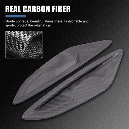 Matte Real Carbon Fiber Side Fender Trim For BMW 8 Series G14 G15 2019-2023 3