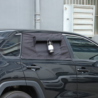 Rear Window Sun Shade Cover Deflectors For Toyota RAV4 2020-2024 5