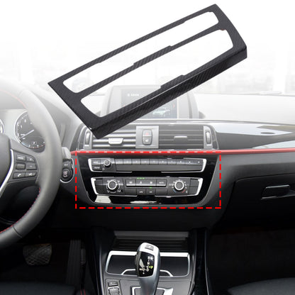 Real Carbon fiber Center Console air outlet Trim Cover For BMW 1 2 Serie 2012-16 2