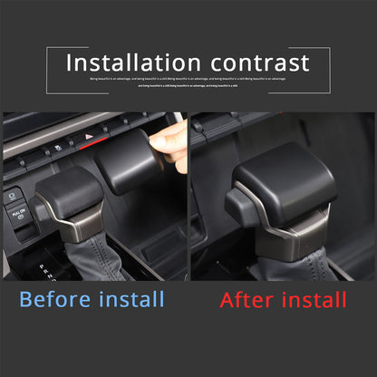 Matte Black ABS Interior Decoration Cover Trim Kit For Toyota Tundra 2022-26 US - Variants 1-5 56