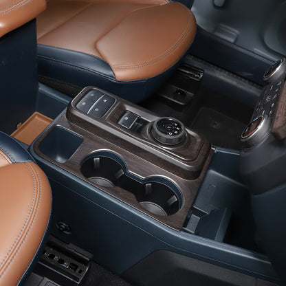 Oak Wood Grain Interior Decor Trim Cover Set Kit Fits Ford Maverick 2022-2024 13