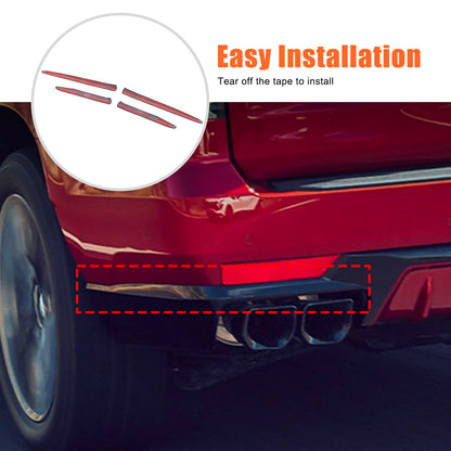 Glossy Black Rear Bumper Corner Trim Cover For Cadillac Escalade 2021-2025 5