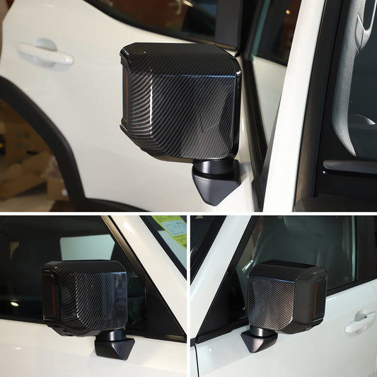 ABS Carbon Fiber Review Mirror Cover Trim For Lexus GX GX550 2024-2025 US 1