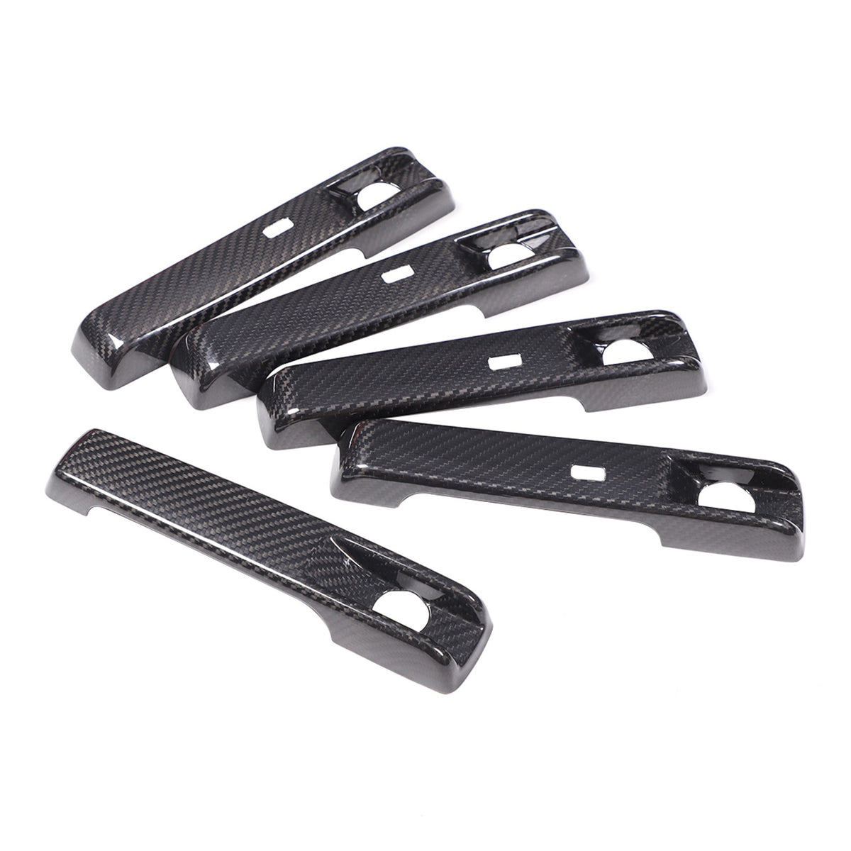 Real Carbon Fiber Exterior Keyless Door Handle Trim For Benz G-Class W465 2025+ 9